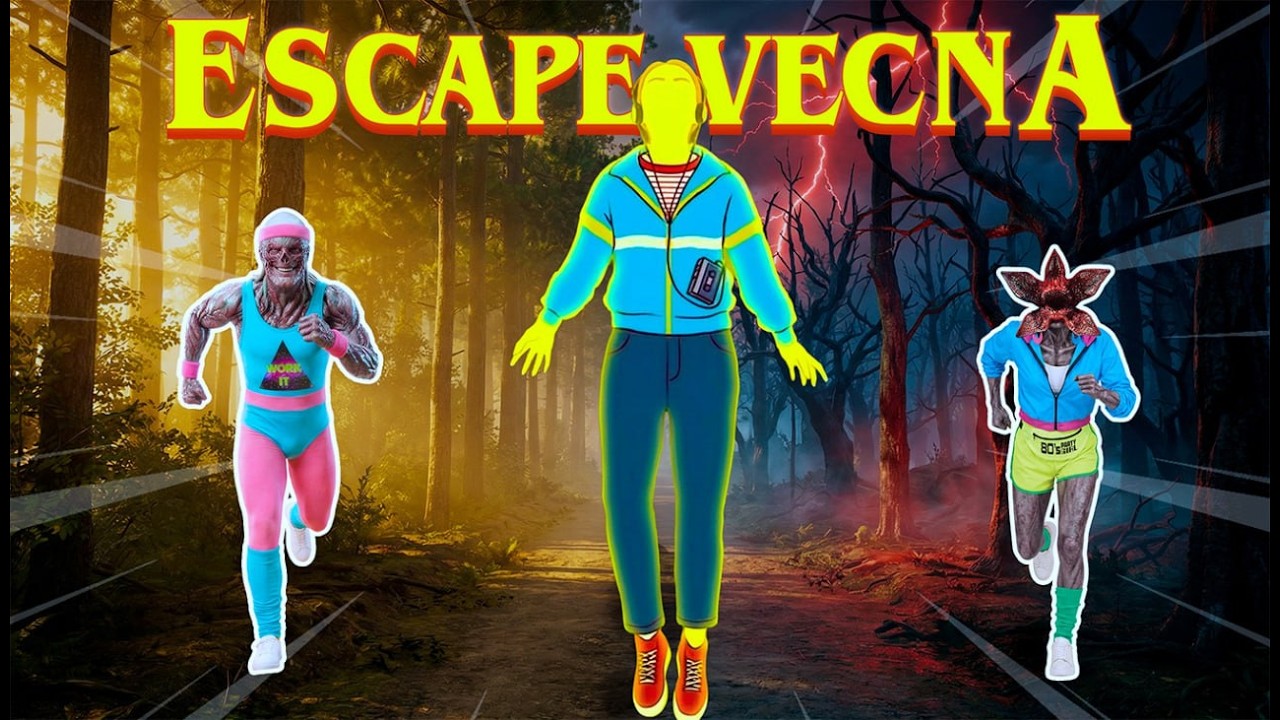 STRANGER THINGS IMMERSIVE WARM-UP - SUPER NEW EPISODE  | RUN FROM VECNA | INTERACTIVE WORKOUT
