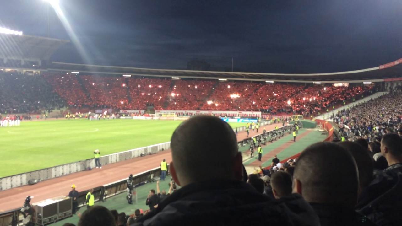 Belgrade derby - Crvena Zvezda vs FK Partizan 4.3.2017