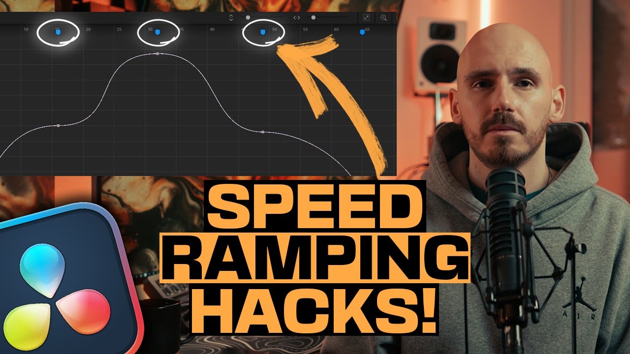 SPEED RAMPING: Komplettes Tutorial mit Stabilisierung, Motion Blur & Soundeffekte | DaVinci Resolve