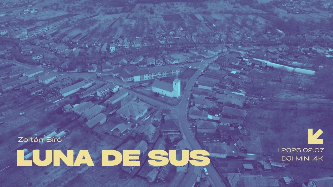 Luna de Sus, Cluj 🇷🇴, 2026.02.07 / Magyarlóna / DJI Mini 4K Drone