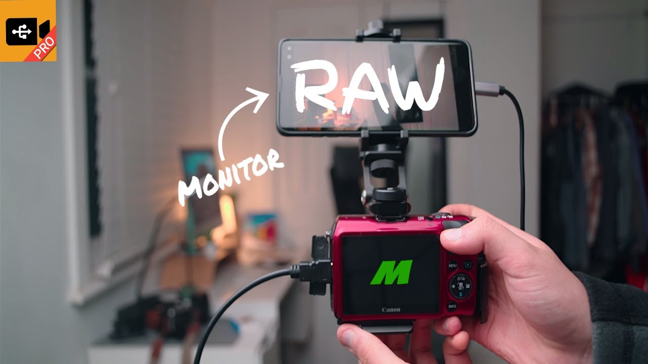 Smartphone Monitor Magic Lantern RAW SETUP for Video // Android