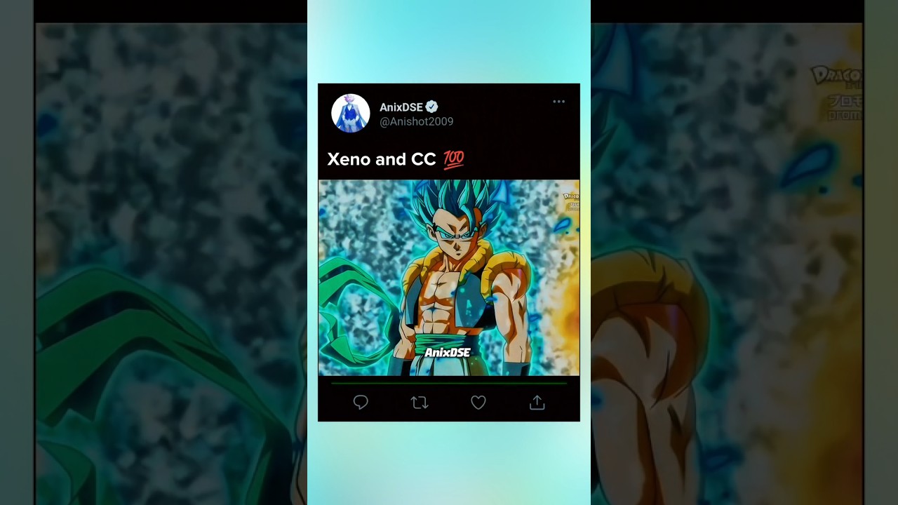 Xeno & CC Gogeta Unite 💥 Two Gogeta
