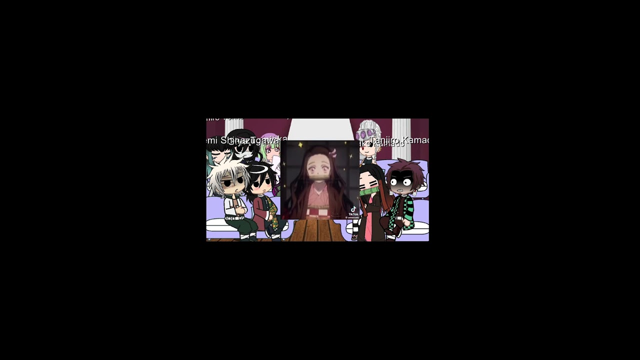 Kny reacionan a su ship perdón si está horrible pero bueno (gacha no me acuerdo el nombre