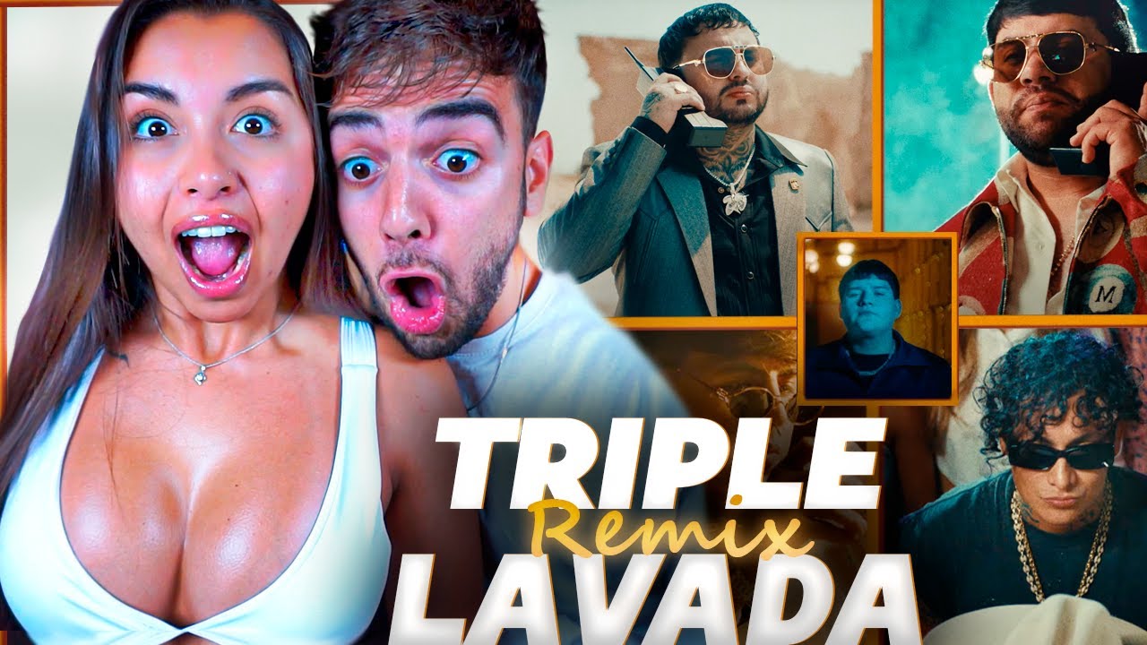 REACCION a TRIPLE LAVADA REMIX - LUIS R, ALEMAN, OSCAR MAYDON, ESAU ORTIZ y VICTOR MENDIVIL
