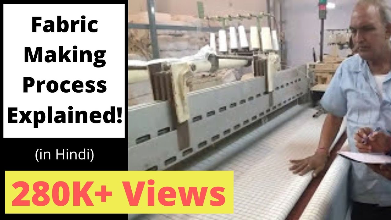 How it's made fabric | Textile manufacturing process | Best Video on YouTube to understand process