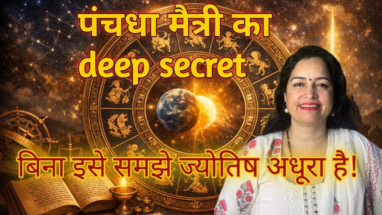 पंचधा मैत्री का deep secret । बिना इसे समझे ज्योतिष अधूरा है!