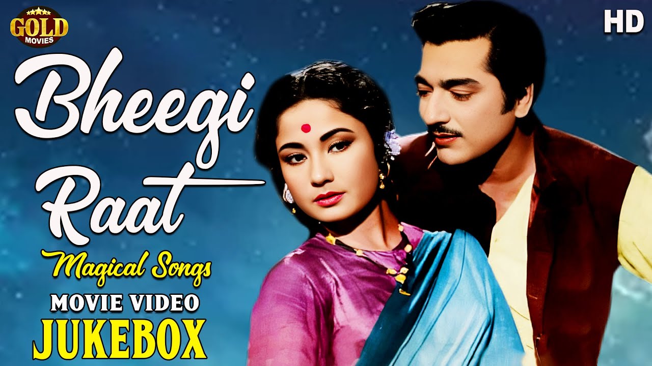 Bheegi Raat - 1965 Movie Video Song Jukebox l Romantic Songs l Ashok Kumar , Meena Kumari