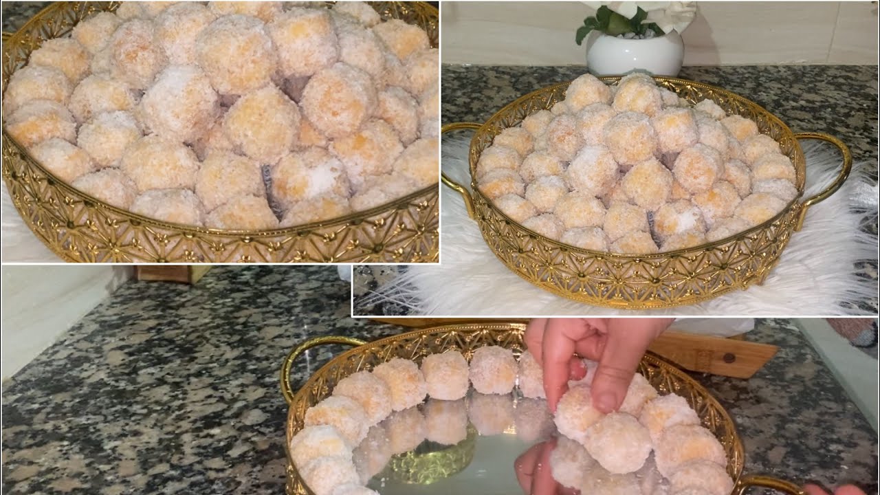 حلوة العيد🌙ريشبونذ هشيشة لذيذة ومعلكة كذوب في اليد قبل الفم👌مع جميع أسرار نجاحها👍