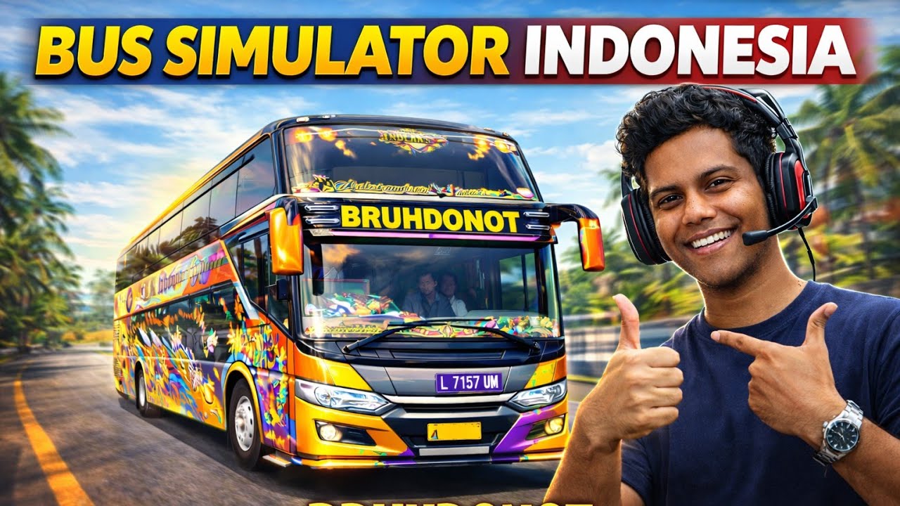 Bus Simulator Indonesia live