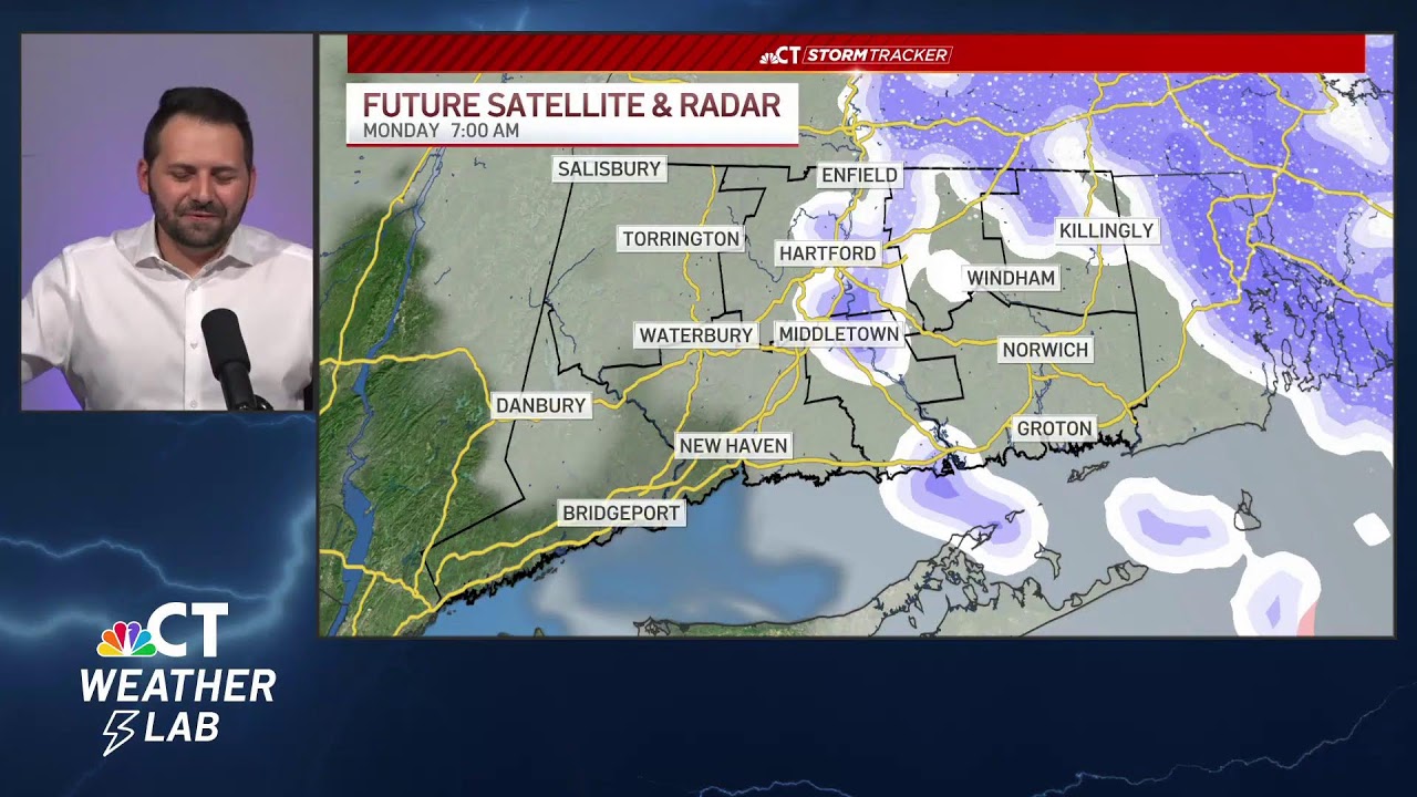 Snow Continues Tonight Then Cold Air Arrives This Week