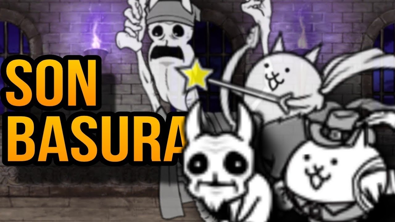 Los PEORES GATOS de THE BATTLE CATS