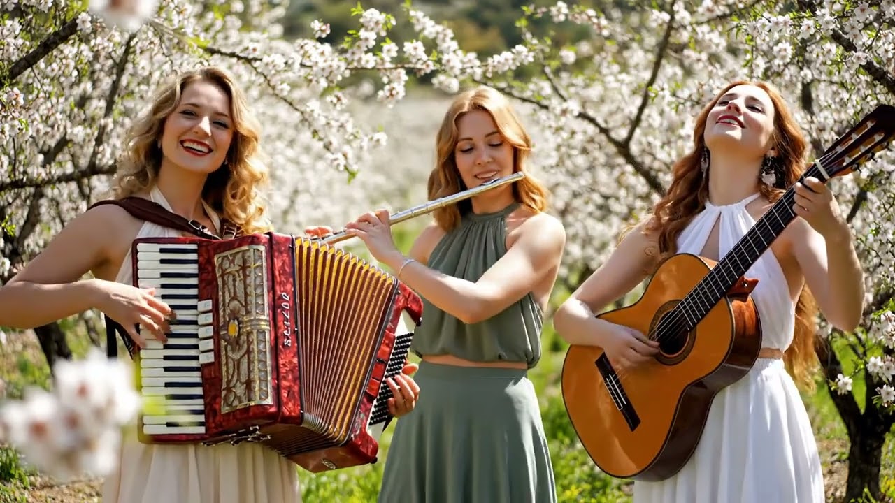 Brilliant Flamenco Guitar, Accordion & Flute for Pure Joy - Celestial Spanish Dreams