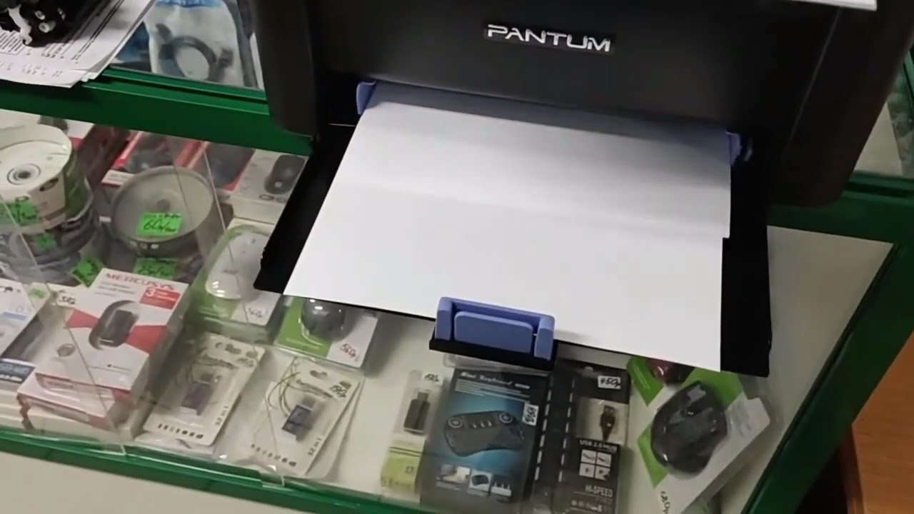 Pantum безостановочный захват бумаги