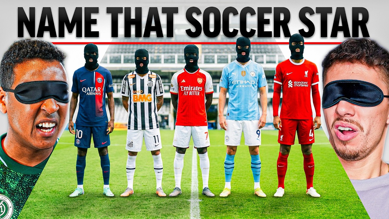 Blindly Guessing Soccer Players With ONLY OUR MINDS!