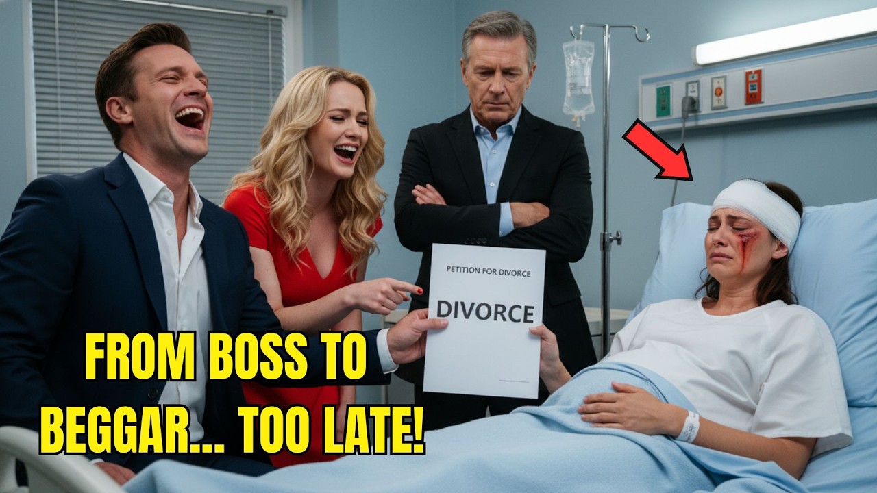 Unaware Her Father Was A Secret Trillionaire Who Bought His Company, Husband Signs Divorce Papers On