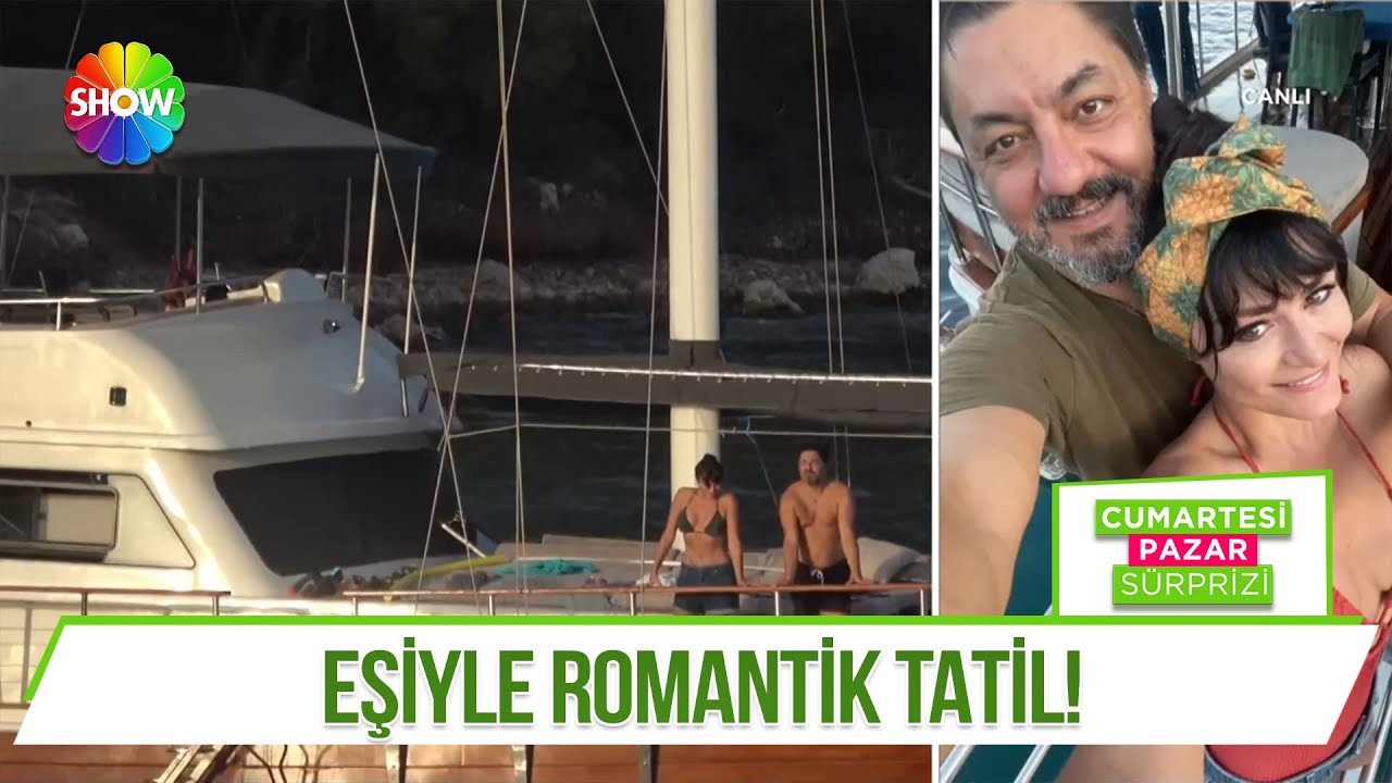 Deniz &Ccedil;akır ve eşinin Bodrum keyfi!
