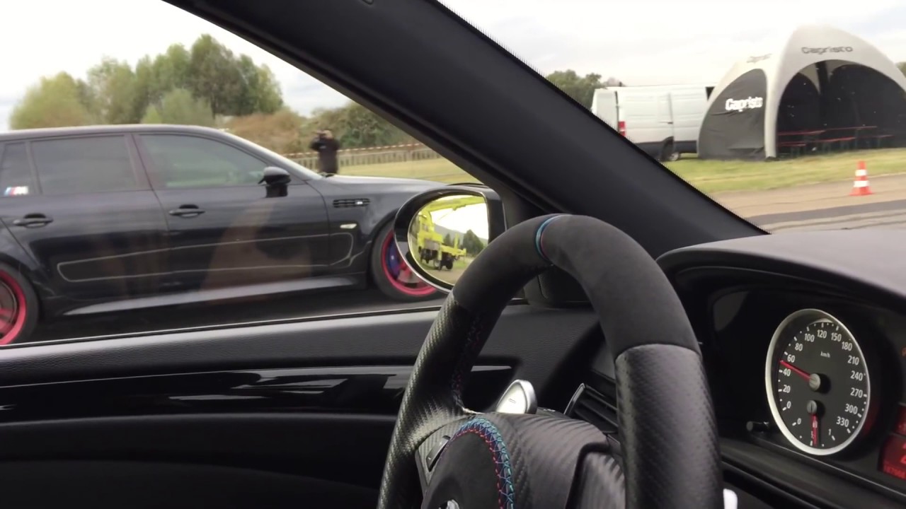 BMW M5 E60 Stroker 5.8L 630ps - 621hp VS BMW M5 E61 550ps - 542hp * Black Beast Acceleration 300kmh