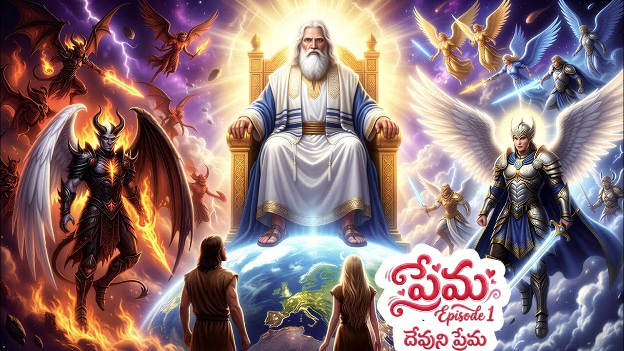 ప్రేమ | దేవుని ప్రేమ | Episode 1 | CHRISTIAN CARTOONS 