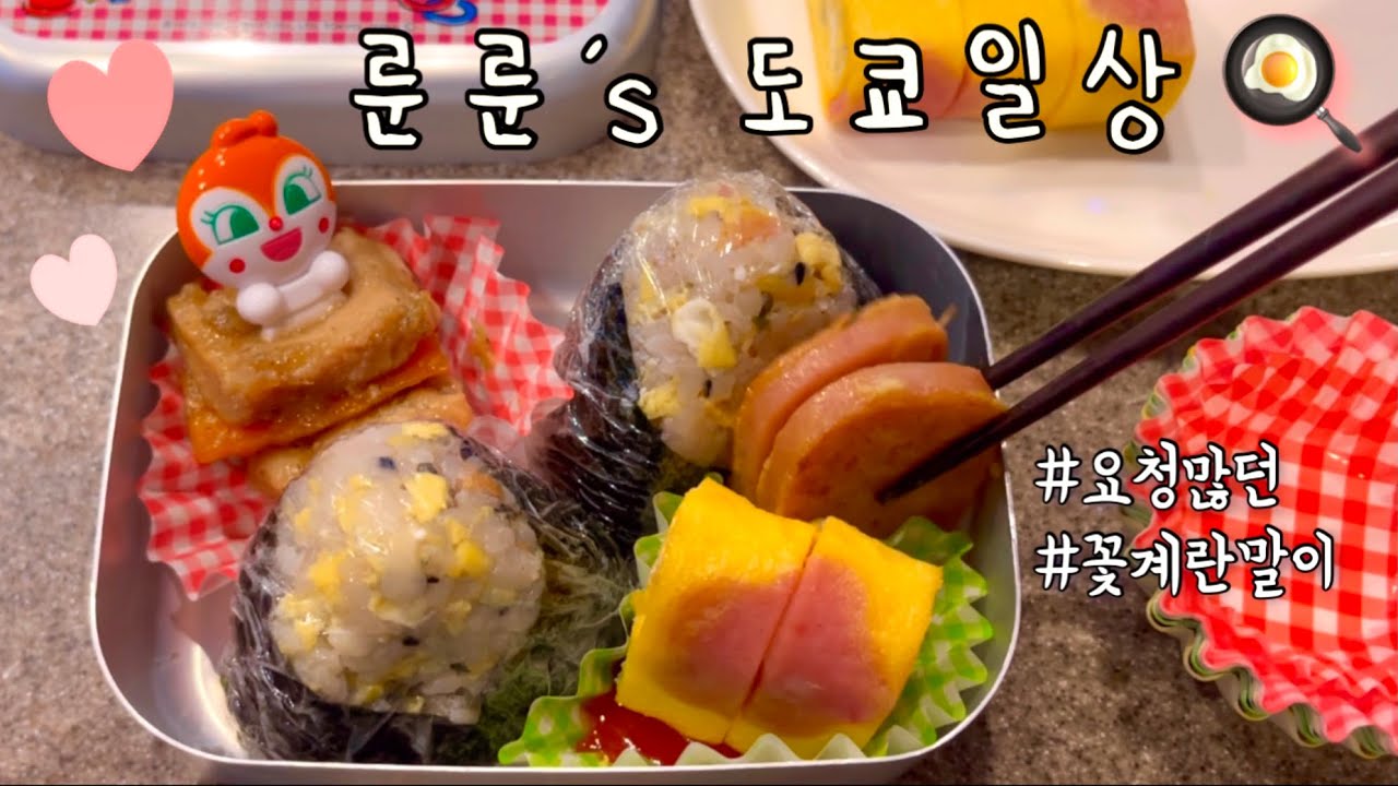 룬룬 🌸 꽃 계란말이 도시락 | 코스트코 장보고 외식하고 집밥먹는 평범한 일상 | EMS 택배 언박싱 📦