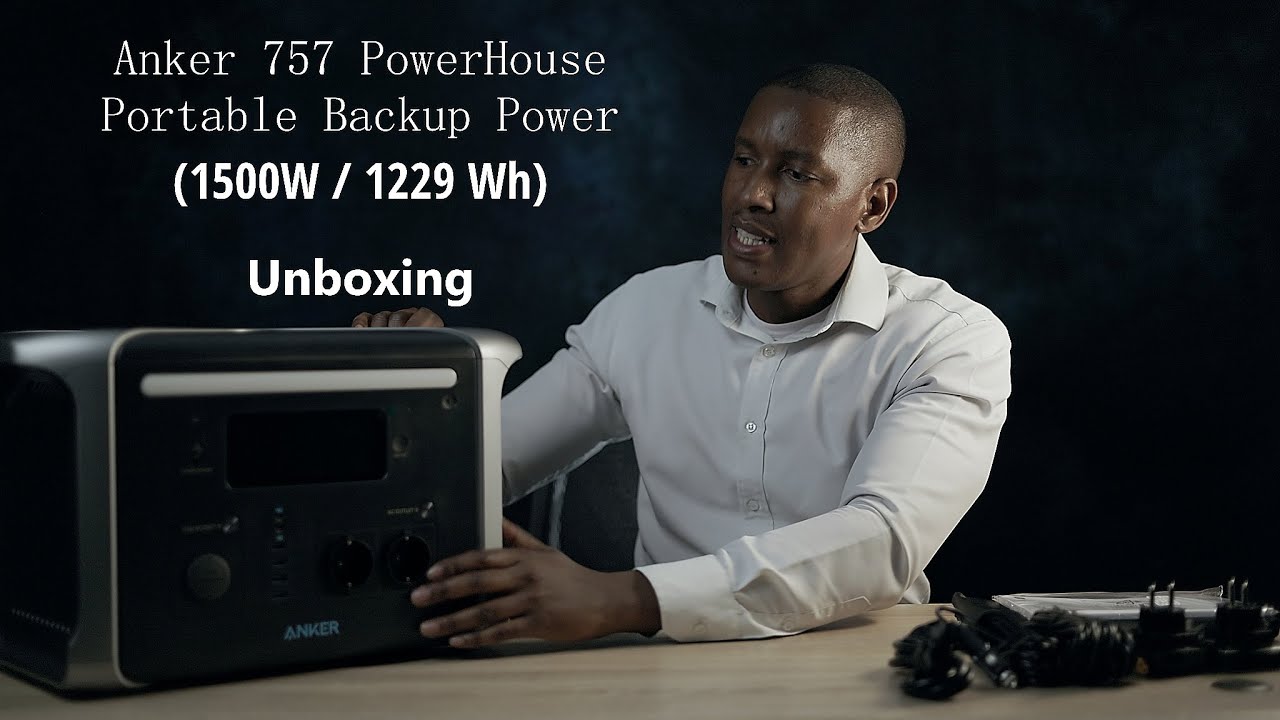 Unbox Anker 757 Powerhouse - Portable Backup Power