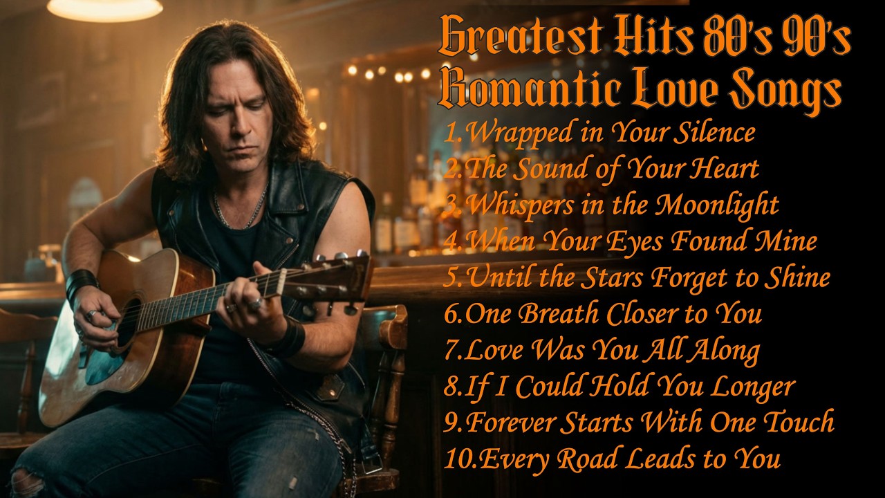 🎸Greatest Hits 80s 90s Romantic ❤️Love Songs Soft Rock Wrapped in Your Silence Vol.12