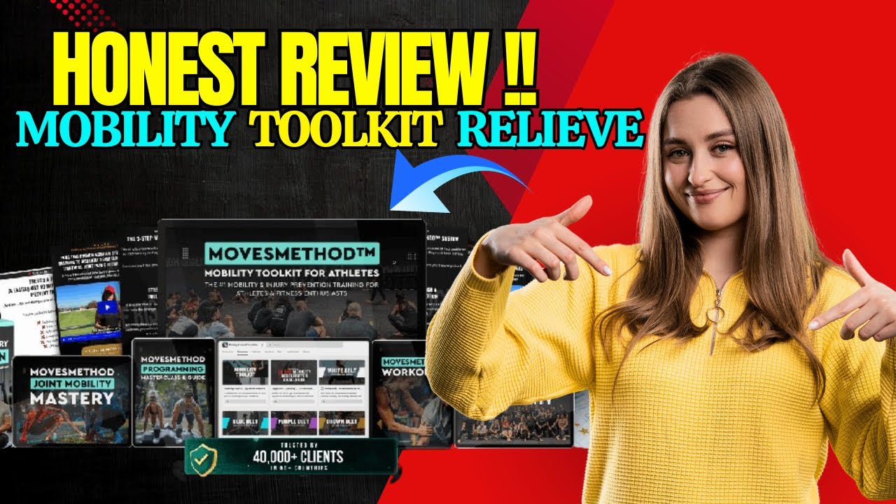 🧰 MOBILITY TOOLKIT 🏃&zwj;♂️ RELIEVE STIFFNESS & IMPROVE FLEXIBILITY ✨