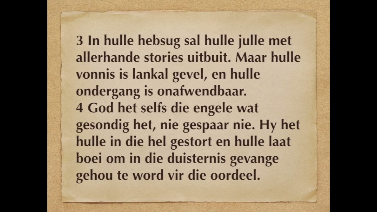2 Petrus 1 -3