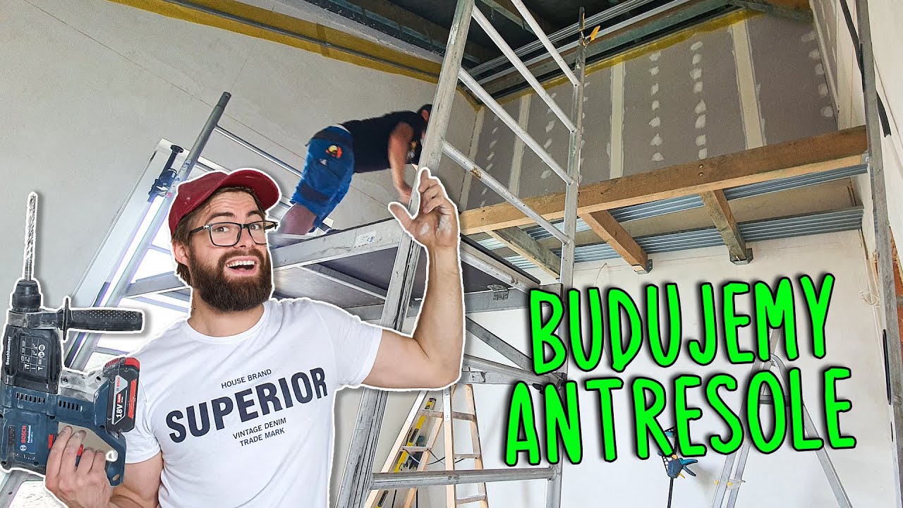 BUDUJEMY ANTRESOLĘ W POKOJU DZIECIĘCYM - czy kotwa chemiczna da radę nas utrzymać?