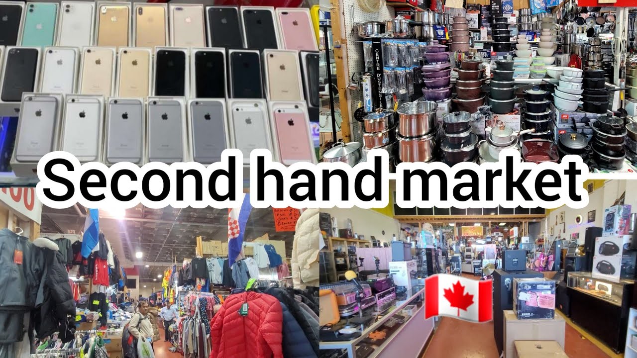Biggest Second hand market in Canada | Flea Market Canada 🇨🇦