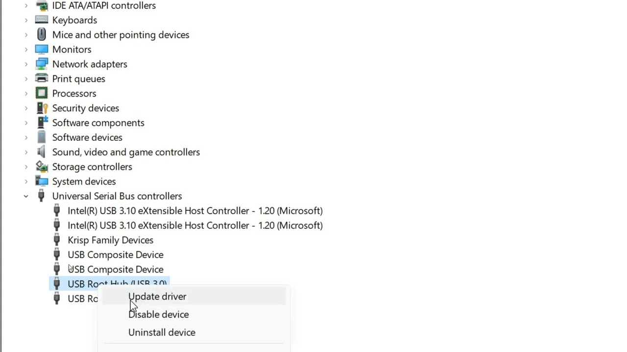 Как включить/отключить USB-порты в Windows 11/10