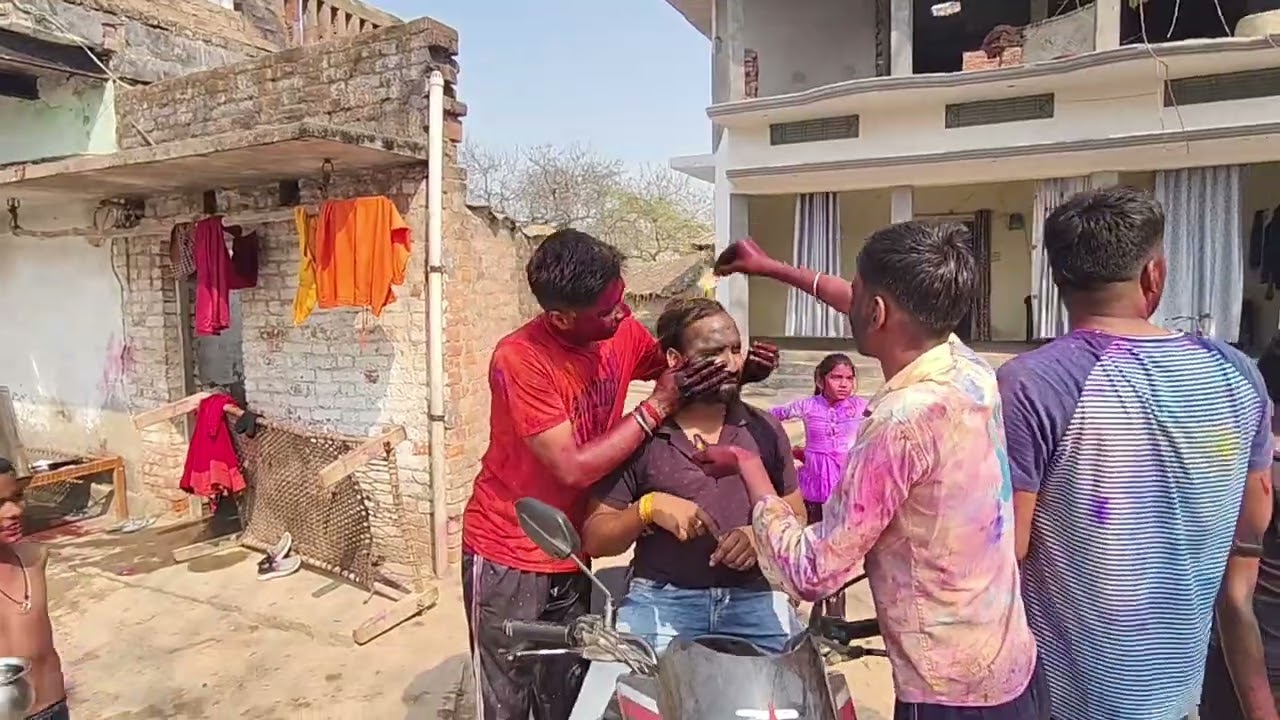 Holi vlog shorts 