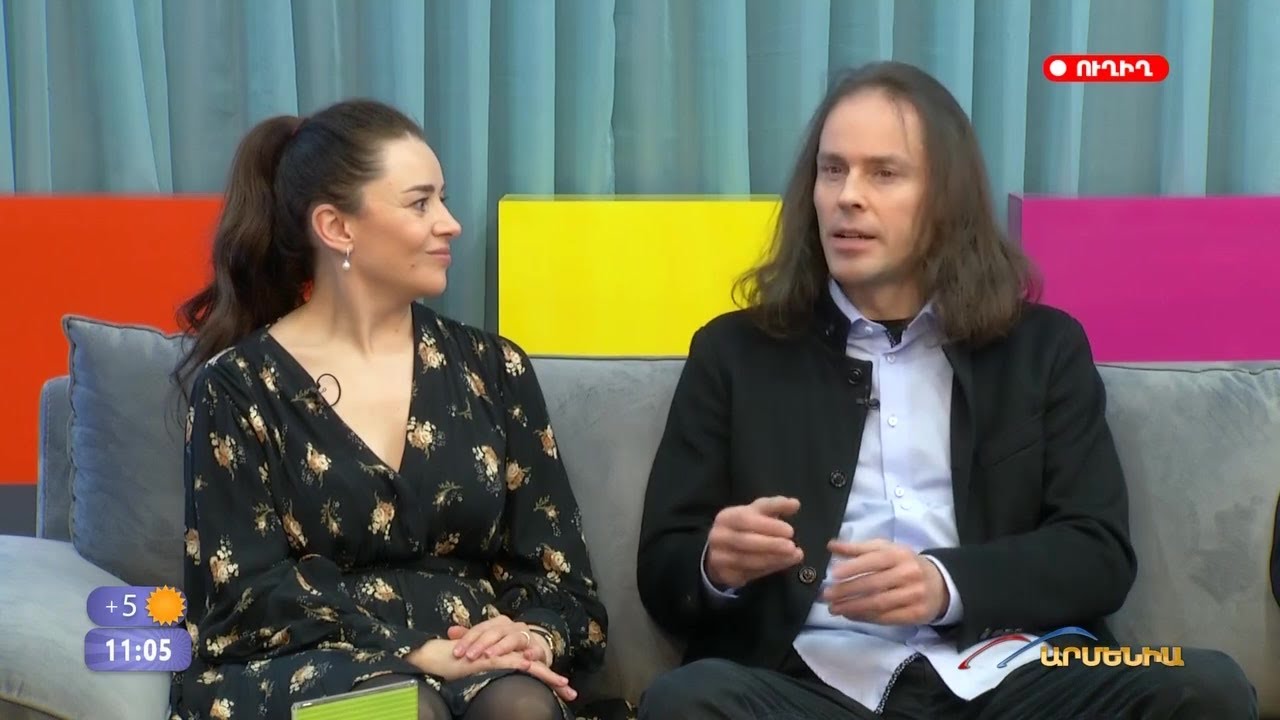 TV interview about Armenian premiere of Bach’s B minor mass (Bari Luys, Բարի Լույս, Good Morning)