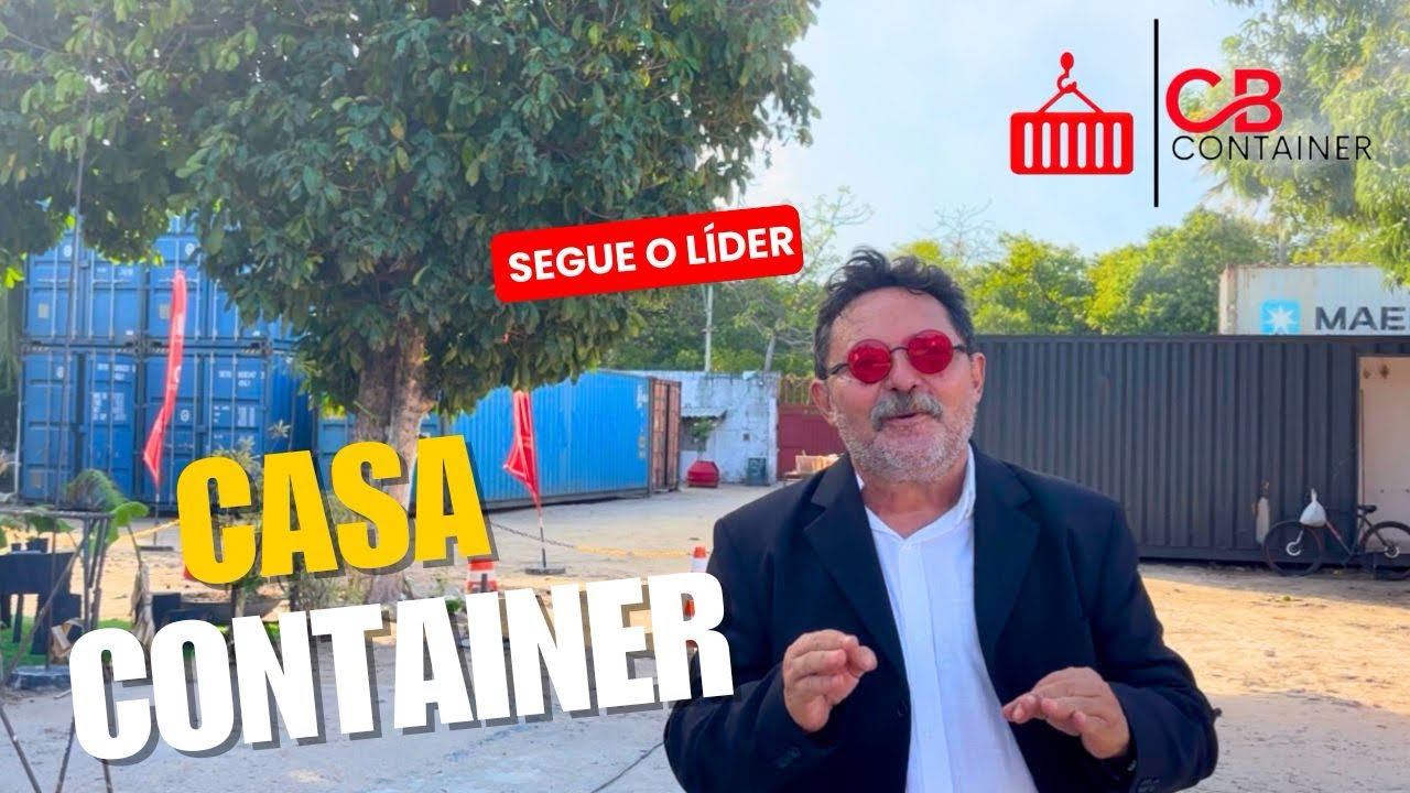 Casa Container 30m2 com três quartos - CB Container