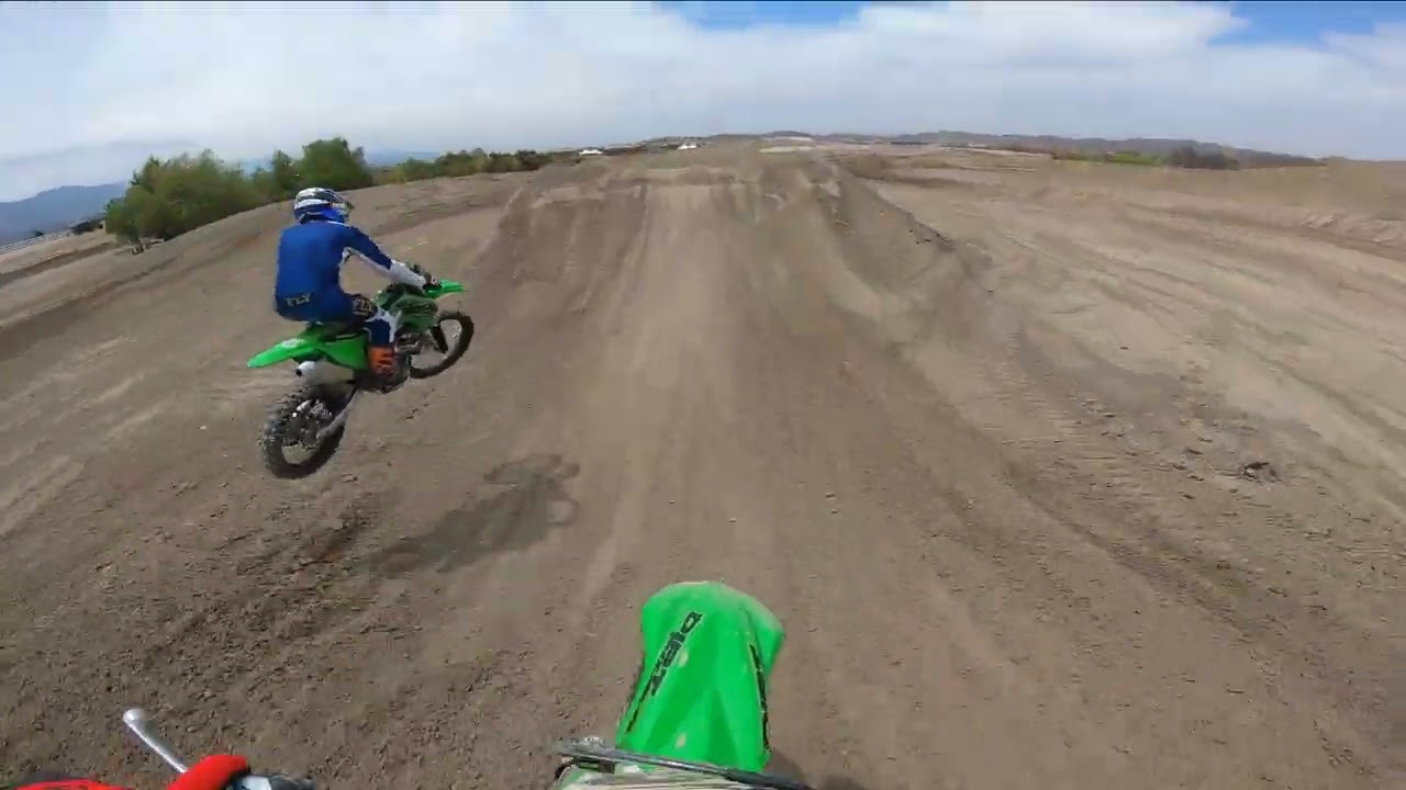 2023 Kawasaki KX450 at Lake Elsinore MX