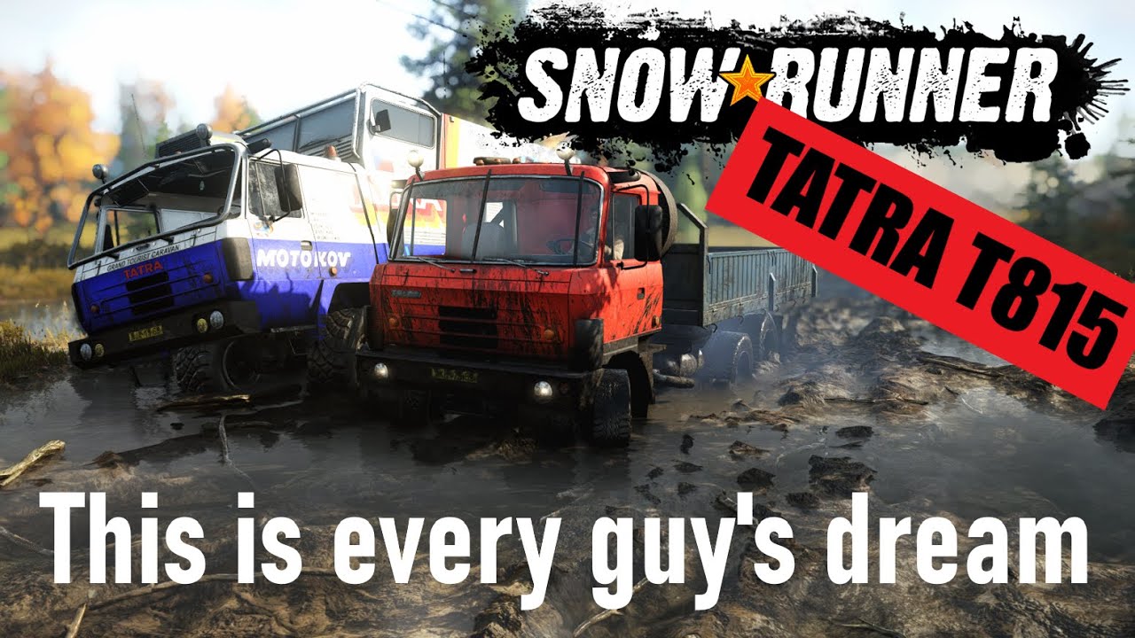 TATRA 815 is our Dream | CZ-SK | MOD | SNOWRUNNER