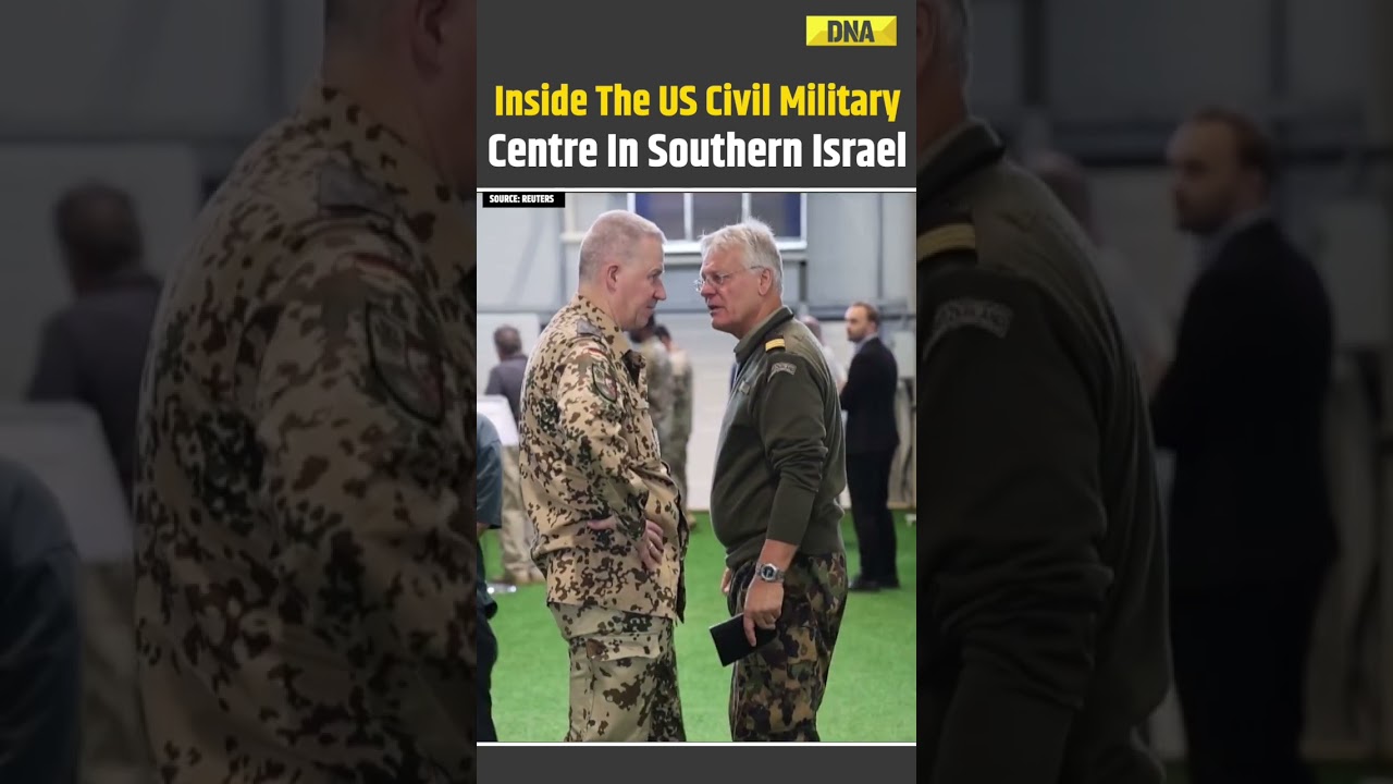 US News: Inside The US Led Civil Military Coordination Centre In Southern Israel 