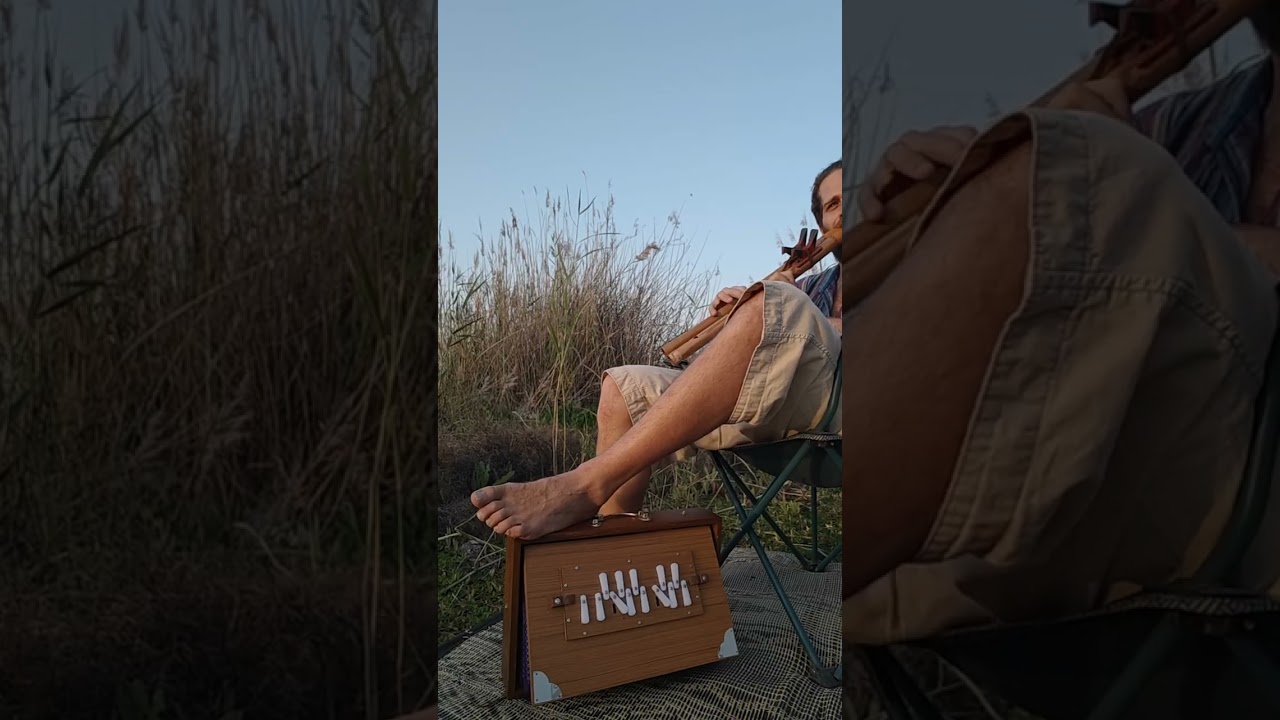 Shruti box & South American double flute - Heal through music meditation jam