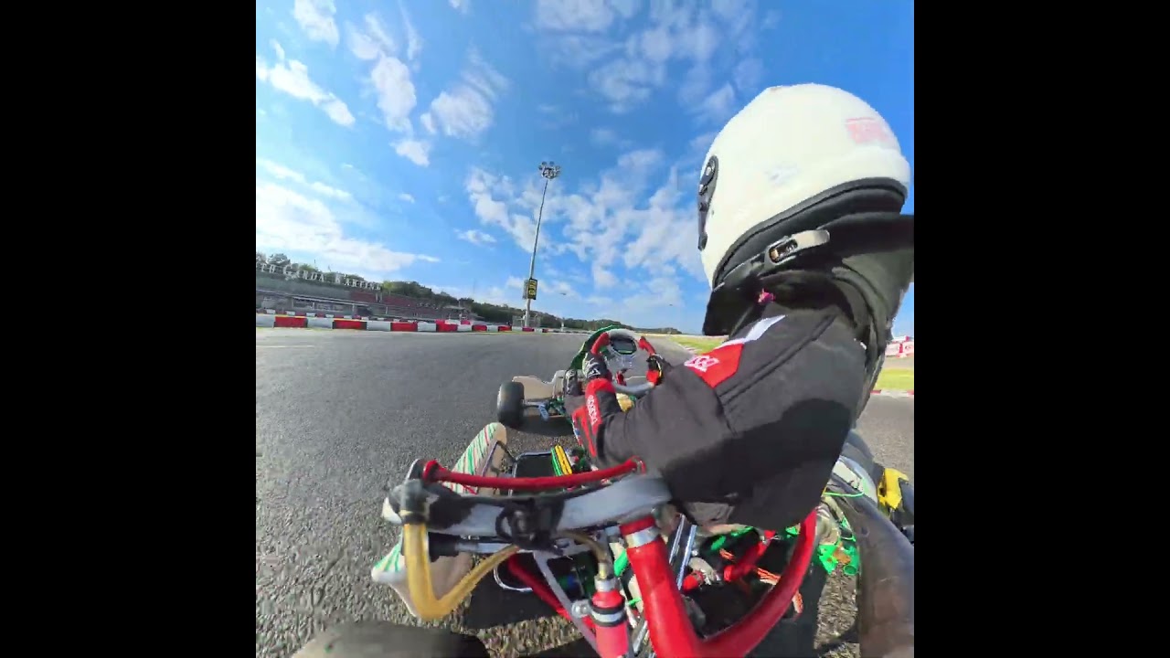 Hot lap at Lonato South Garda Karting 