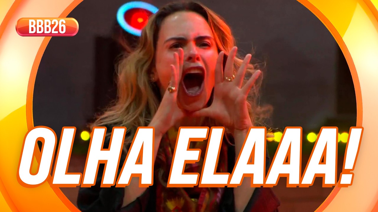 Ana Paula CHEGA NA FESTA DO L&Iacute;DER ap&oacute;s concluir 'Barrado no Baile' | BBB 26
