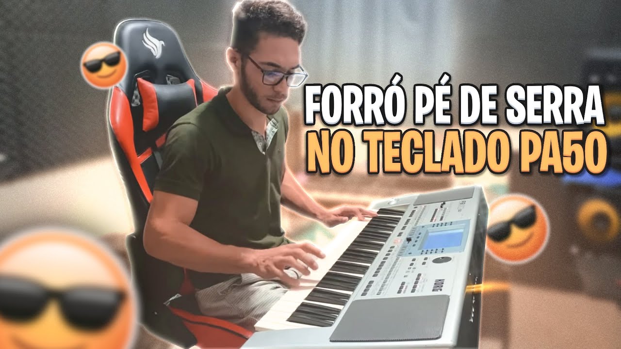 SOLADOS FORRÓ PÉ DE SERRA NO TECLADO