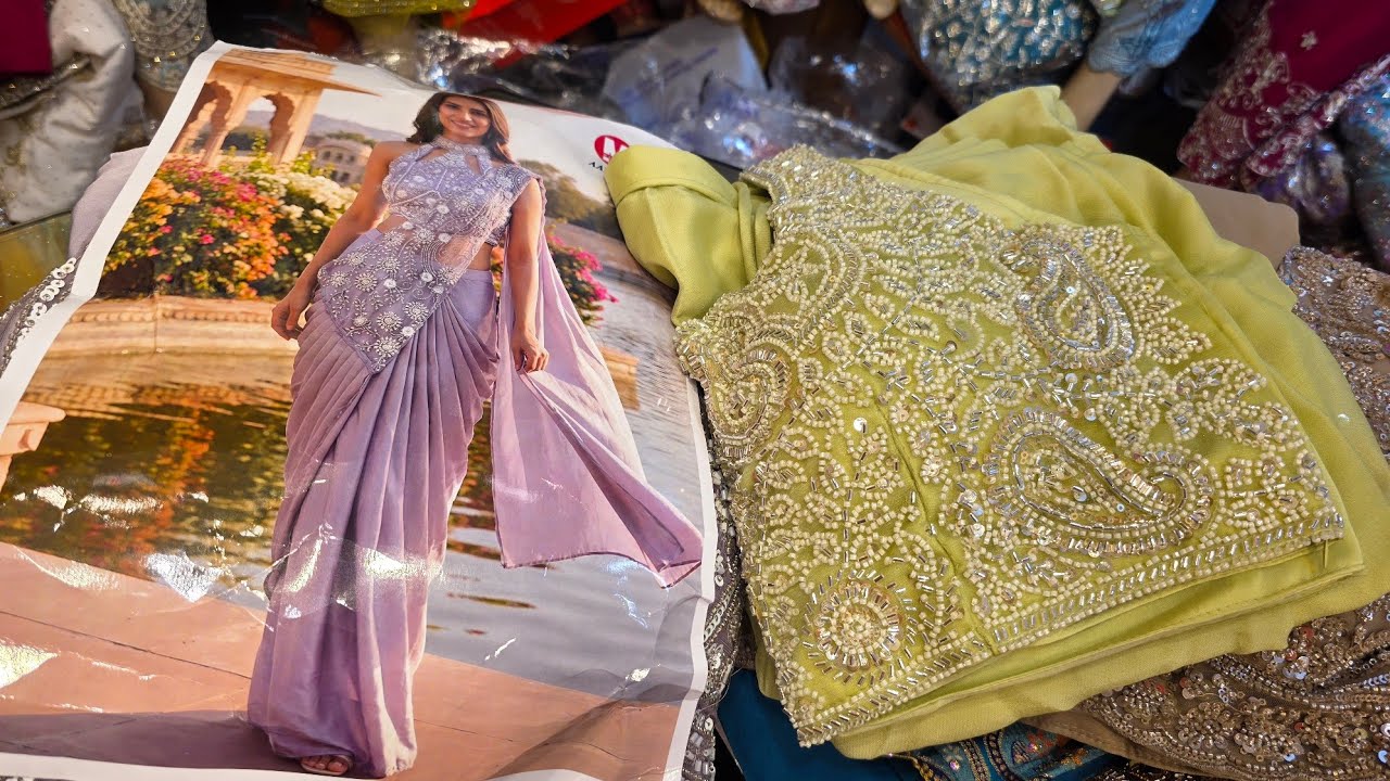 ডিজাইনার বোম্বে লেডিস শাড়ি/ঈদ বিয়ে পার্টি প্রোগ্রামের জন্য ৪০% ডিসকাউন্টে ডিজাইনার শাড়ি ২০২৬