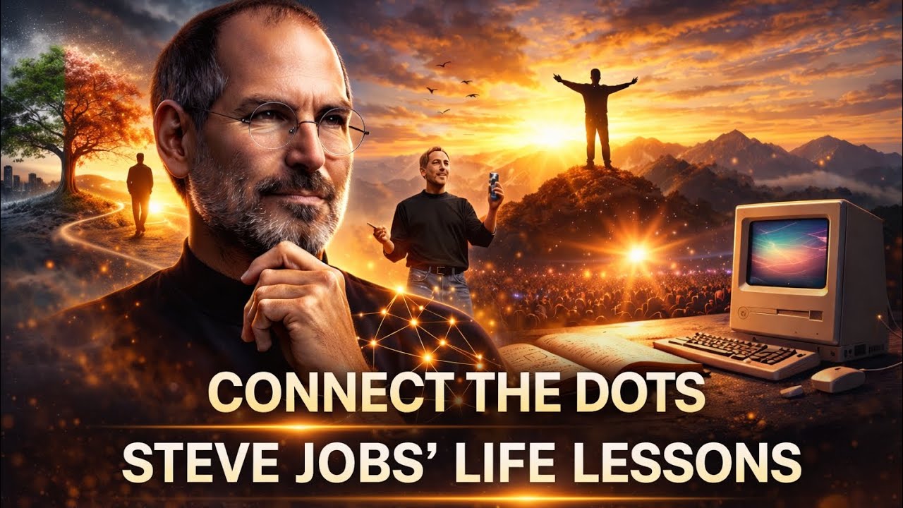 Steve Jobs’ Most Inspiring Speech Explained | 3 Life-Changing Lessons | Hindi |