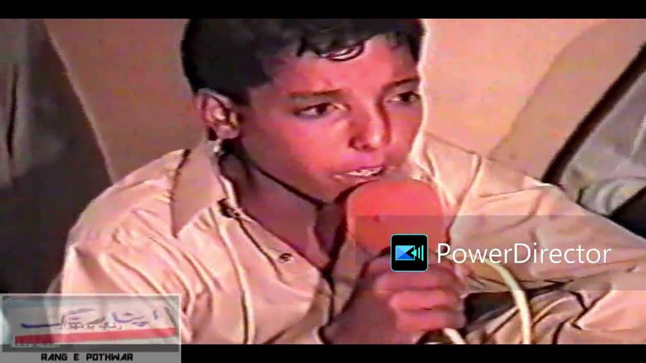 Ch Ehtesham Gujjar [KID] Vs Raja Sajid - Pothwari Sher - Video