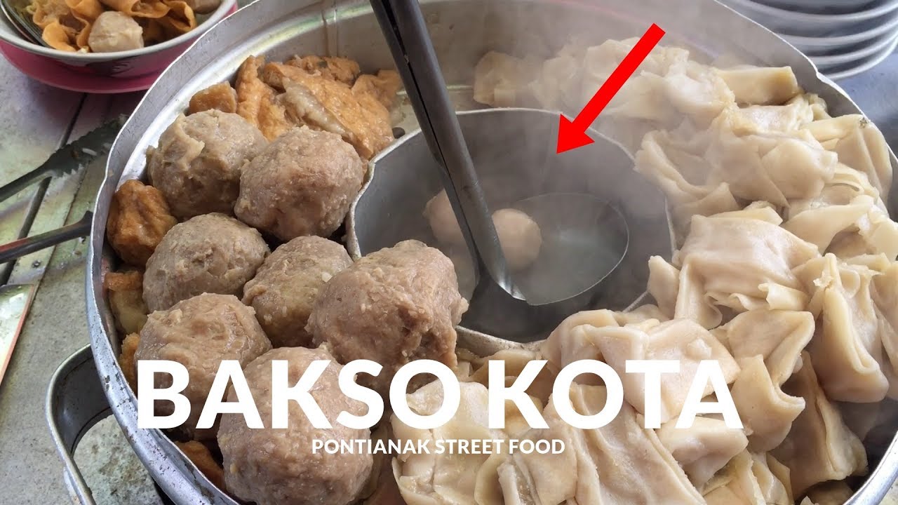 MURAH DAN TERLARIS !! HANYA PAKE MOTOR JUALAN BAKSO | PONTIANAK STREET FOOD #174