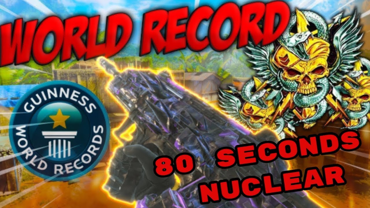 FASTEST HARDCORE NUCLEAR [80 SECONDS] Black Ops 4