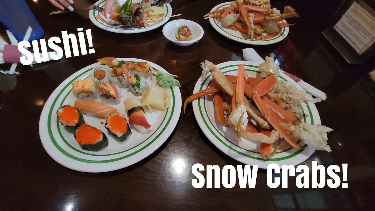 Mikado Japanese Seafood Buffet (Snow Crabs), All You Can Eat in Orlando, Florida 4-19-23!