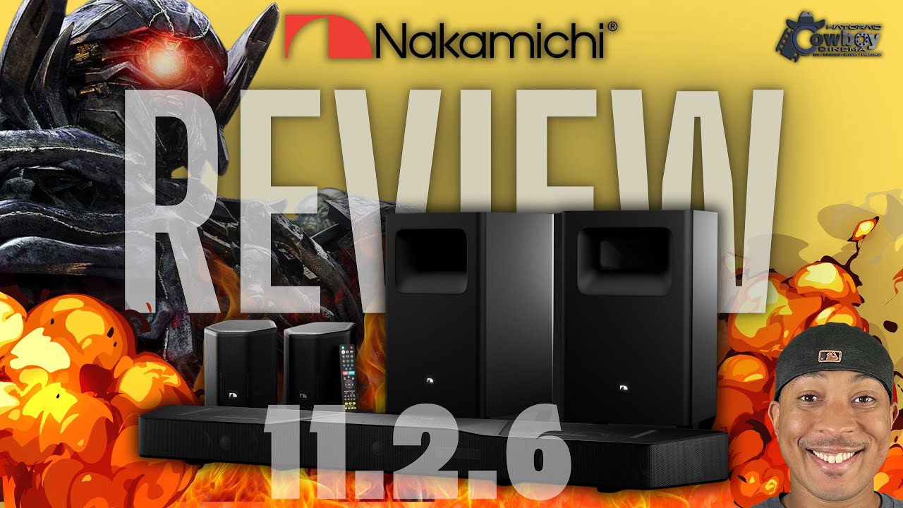 Nakamichi Shockwafe Wireless 11.2.6 Soundbar System Review