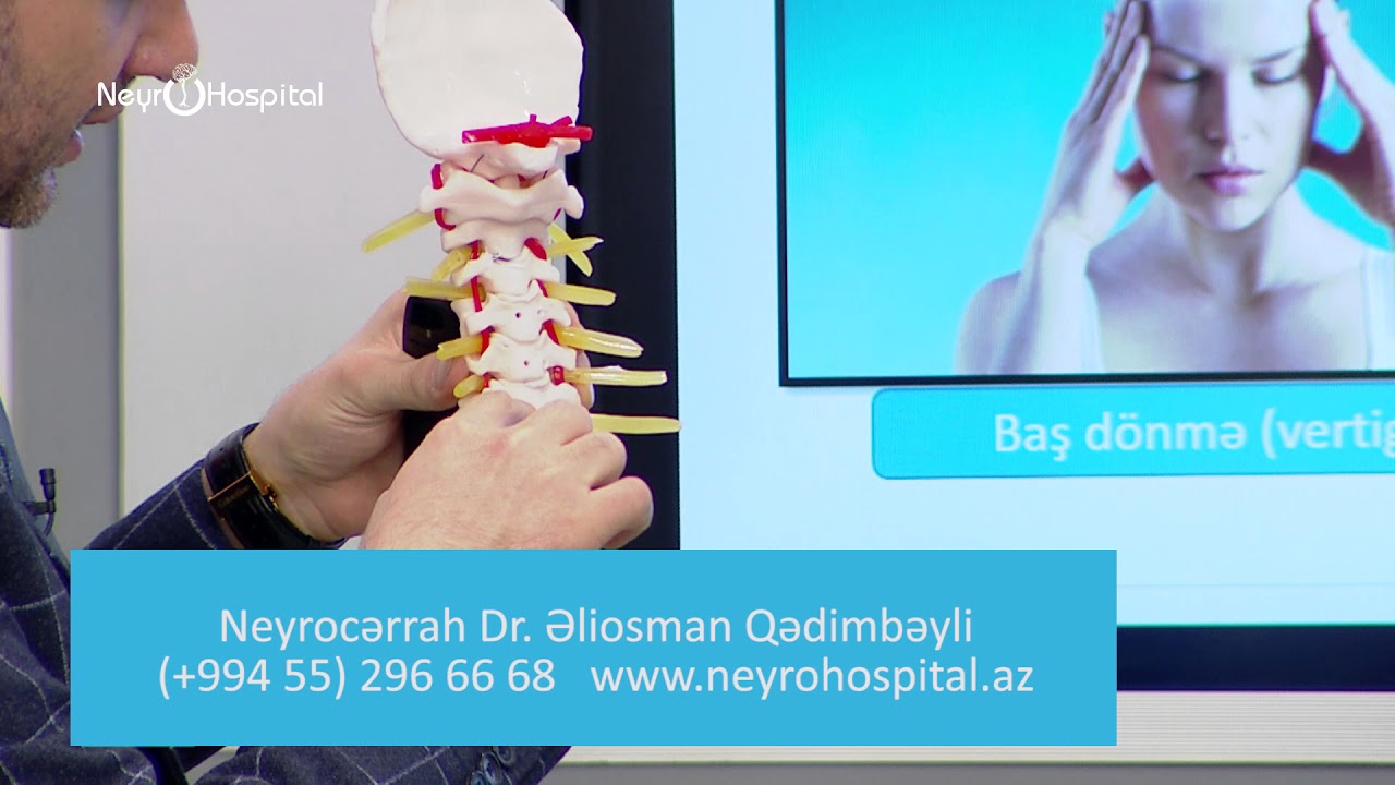 Boyun disk yırtığının canlı yayımda implant qoyulması