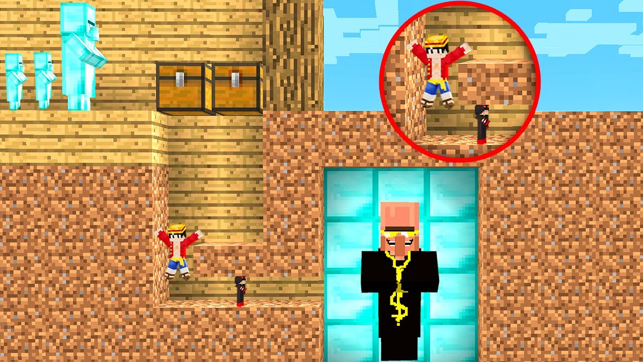 عثرنا على مخبأ للقروين مليء بالكنوز مع @PmnMinecraft