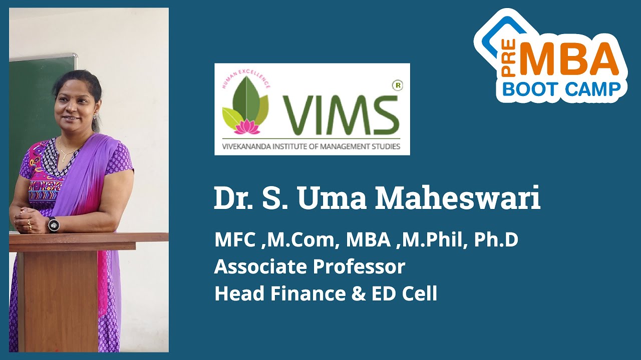 Pre MBA Boot Camp_VIMS Coimbatore